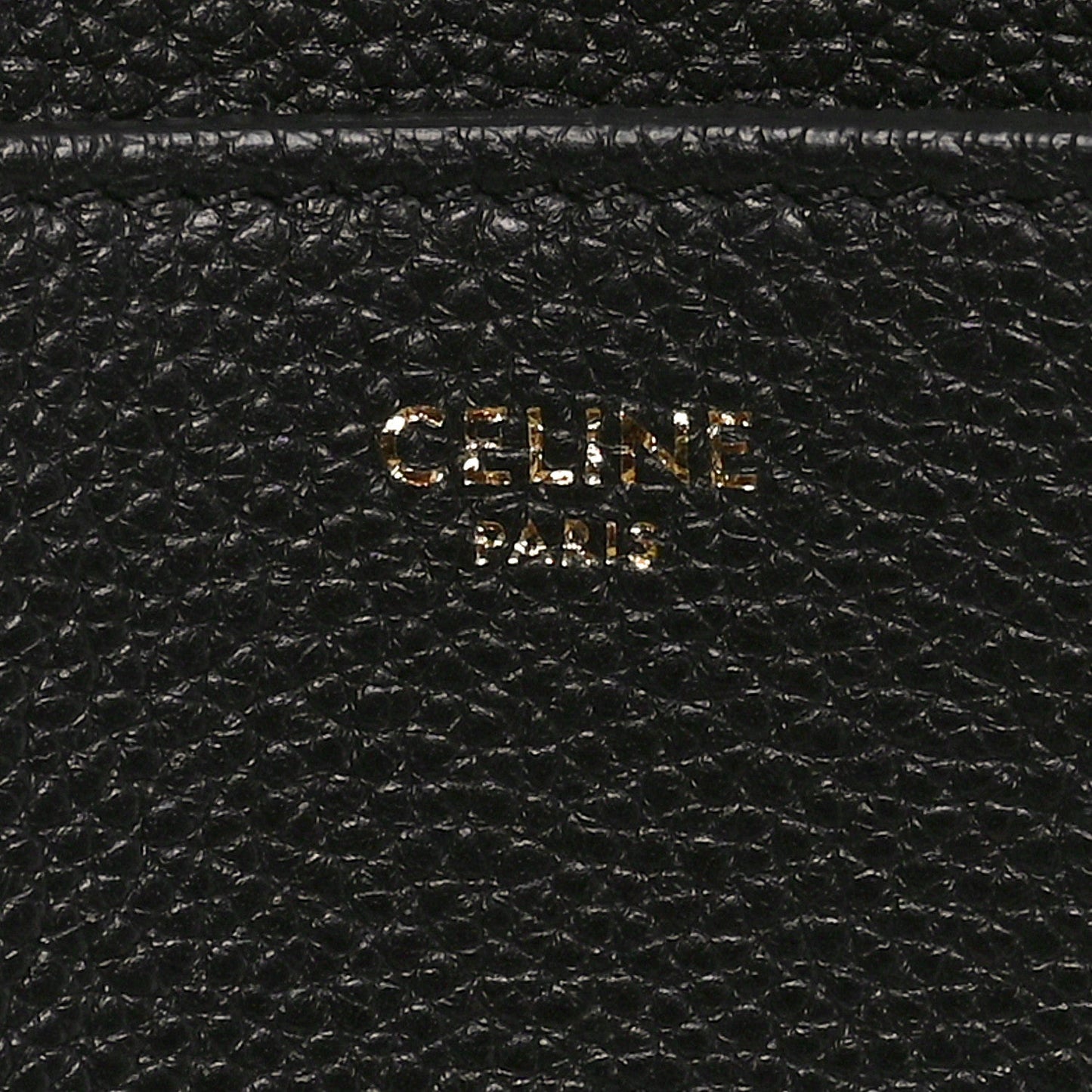 Soft Grained Calfskin Sangle Bucket Bag Black