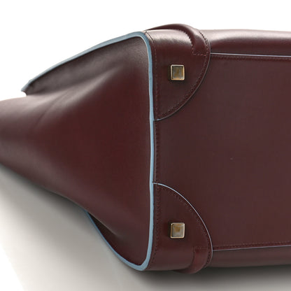 Celine Palmelato Mini Luggage Light Burgundy 7 of 10