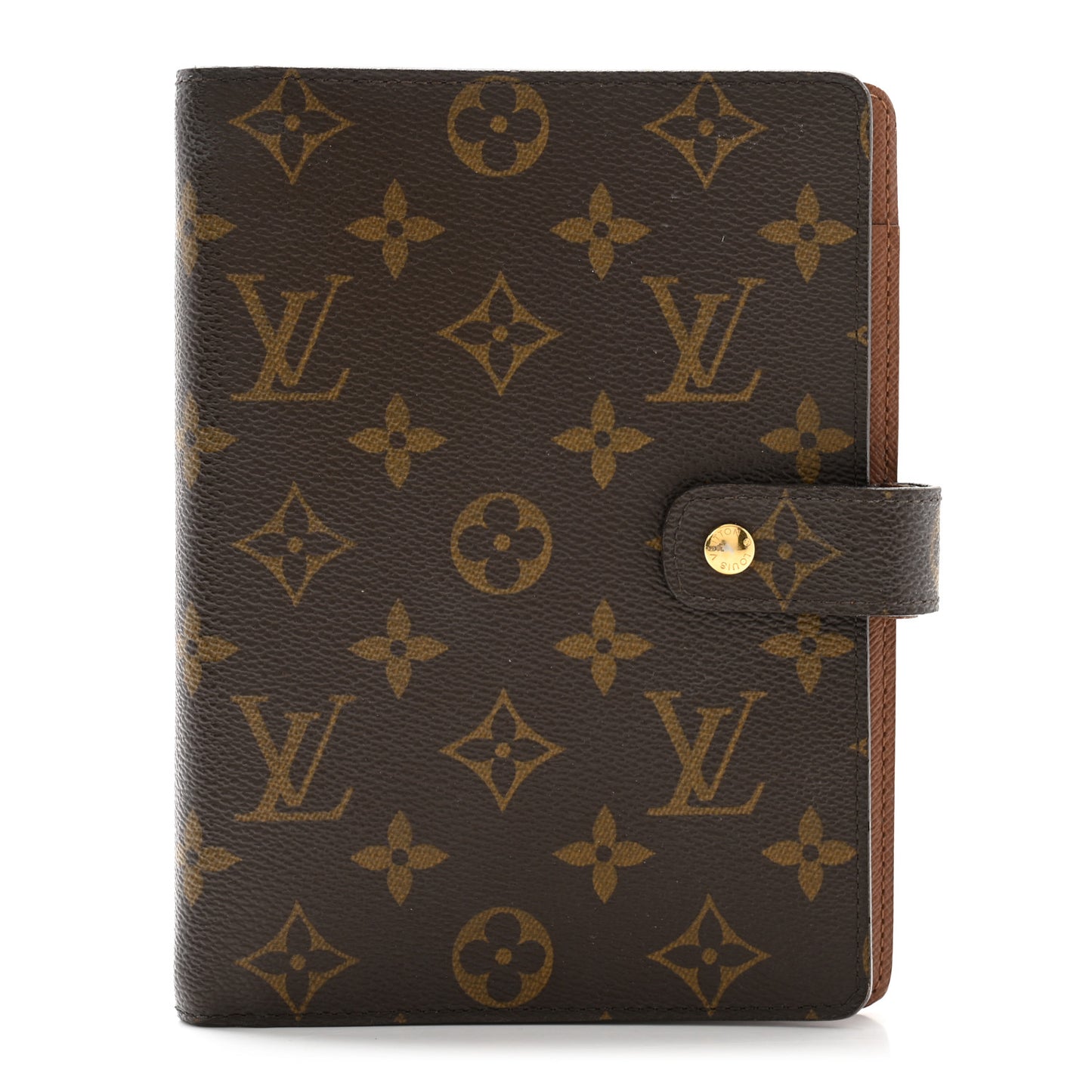 Monogram Medium Ring Agenda Cover