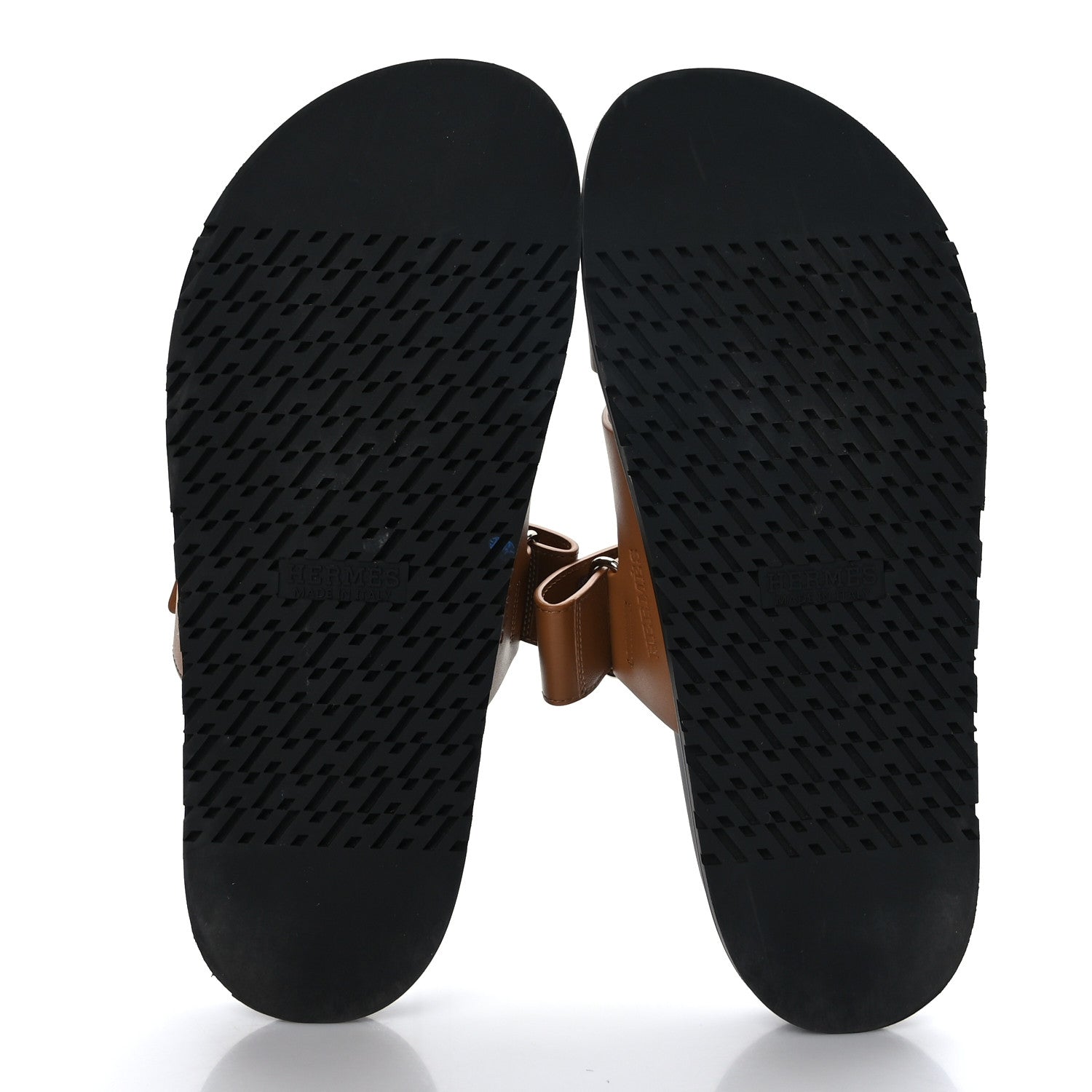 Hermes Calfskin Mens Chypre Sandals 41.5 Naturel 5 of 9