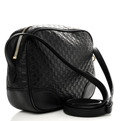 Gucci Microguccissima Mini Bree Messenger Bag Black 3 of 10