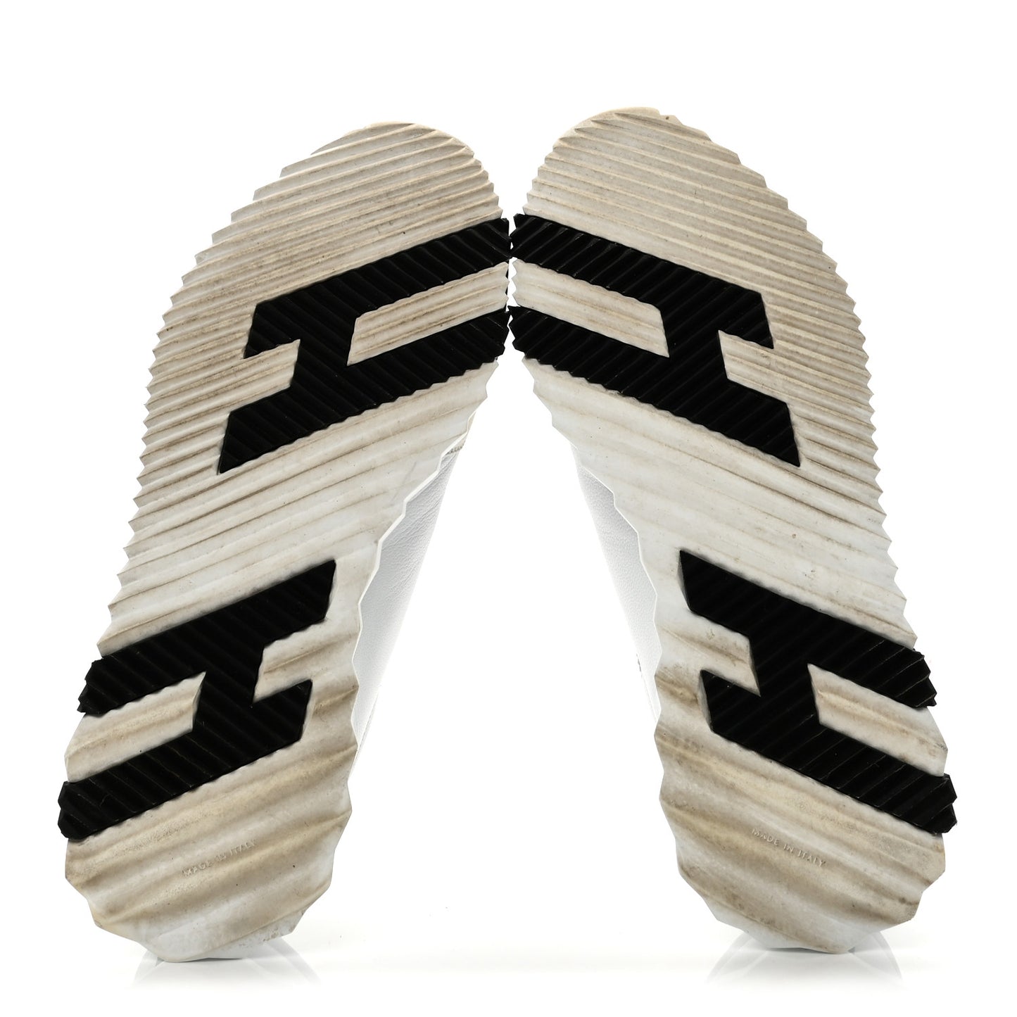 Sport Goatskin Suede Goatskin Bouncing Sneakers 40 White Black