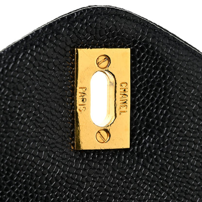 Chanel Caviar XL Weekender Bag Black 11 of 13