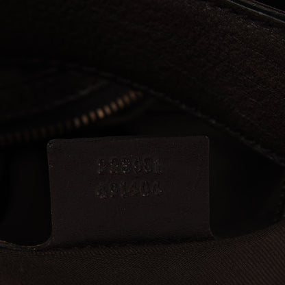 Gucci Monogram Medium Interlocking Icon Shoulder Bag Dark Brown 7 of 7