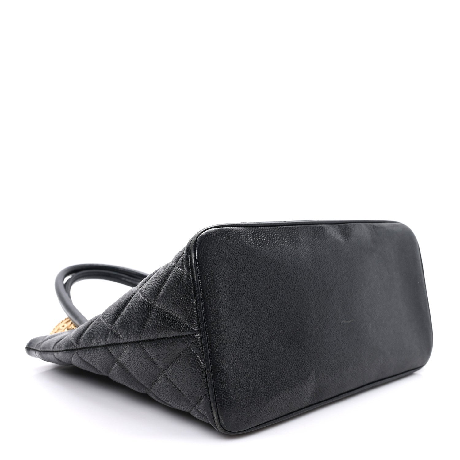 Chanel Caviar Quilted Medallion Tote Black 4 of 13