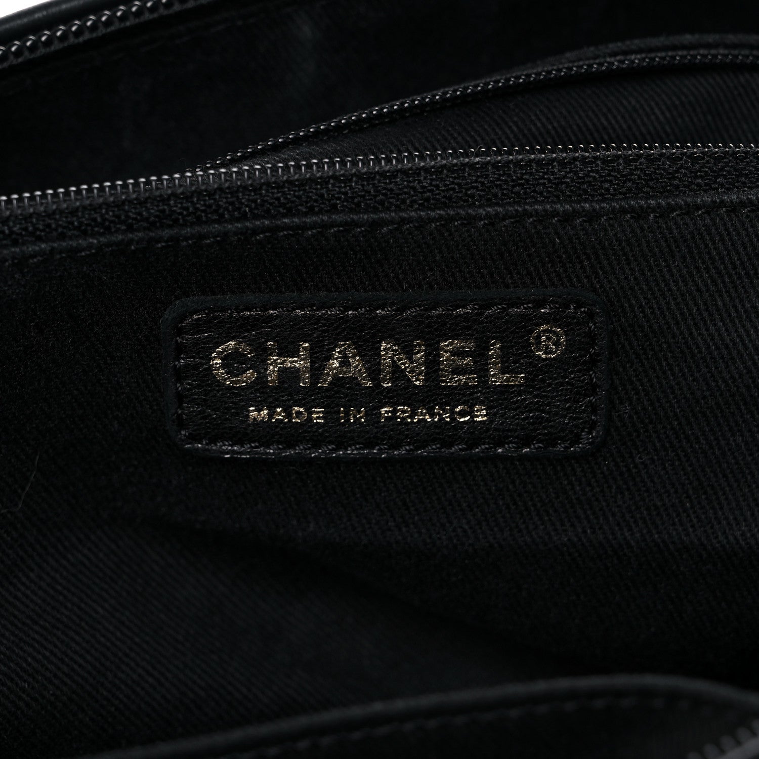 Chanel Lambskin Cloudy Bundle Bowler Black 5 of 15