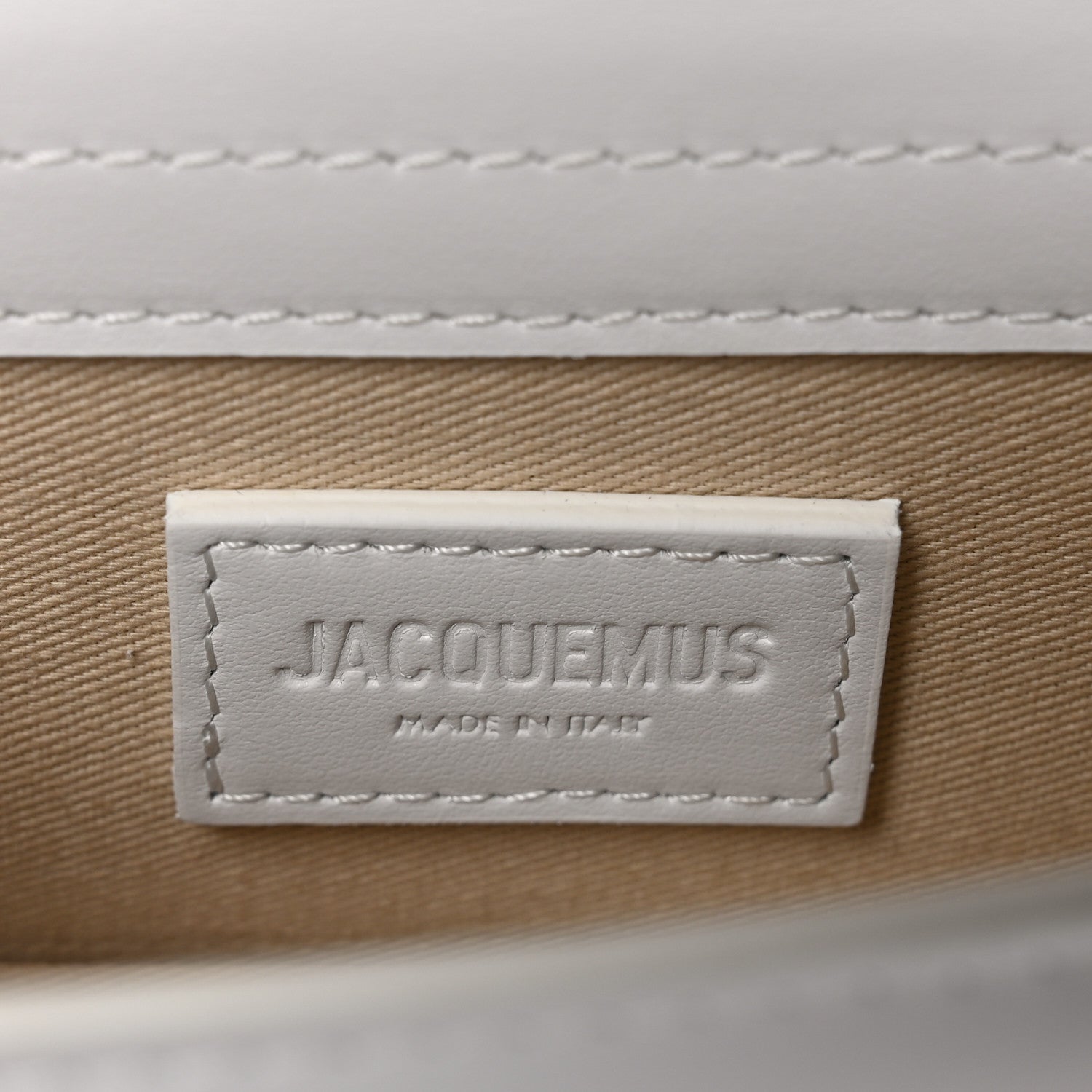 Jacquemus Calfskin Le Bambino White 6 of 9