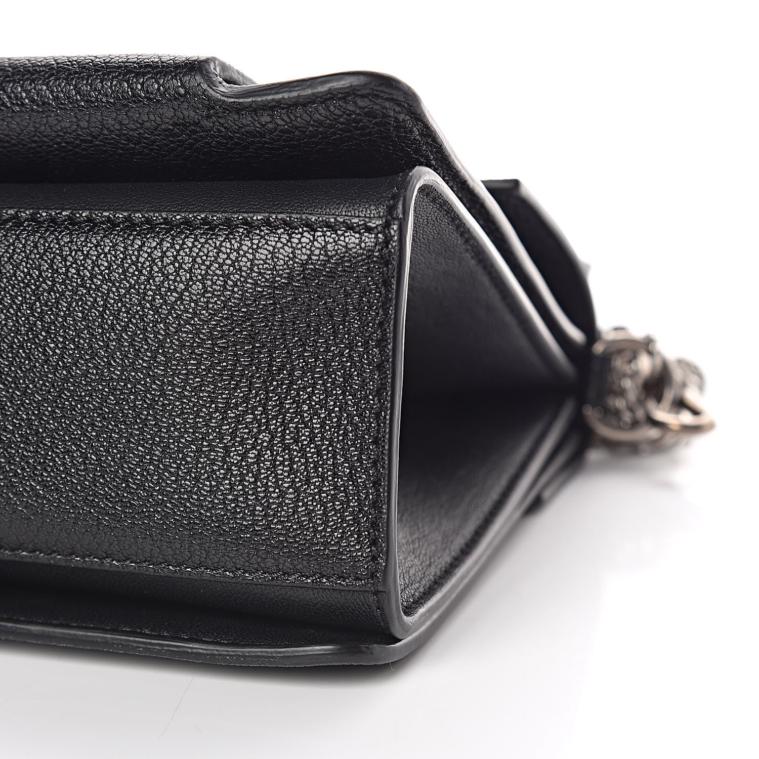 Givenchy Goatskin Small GV3 Shoulder Bag Black 8 of 8