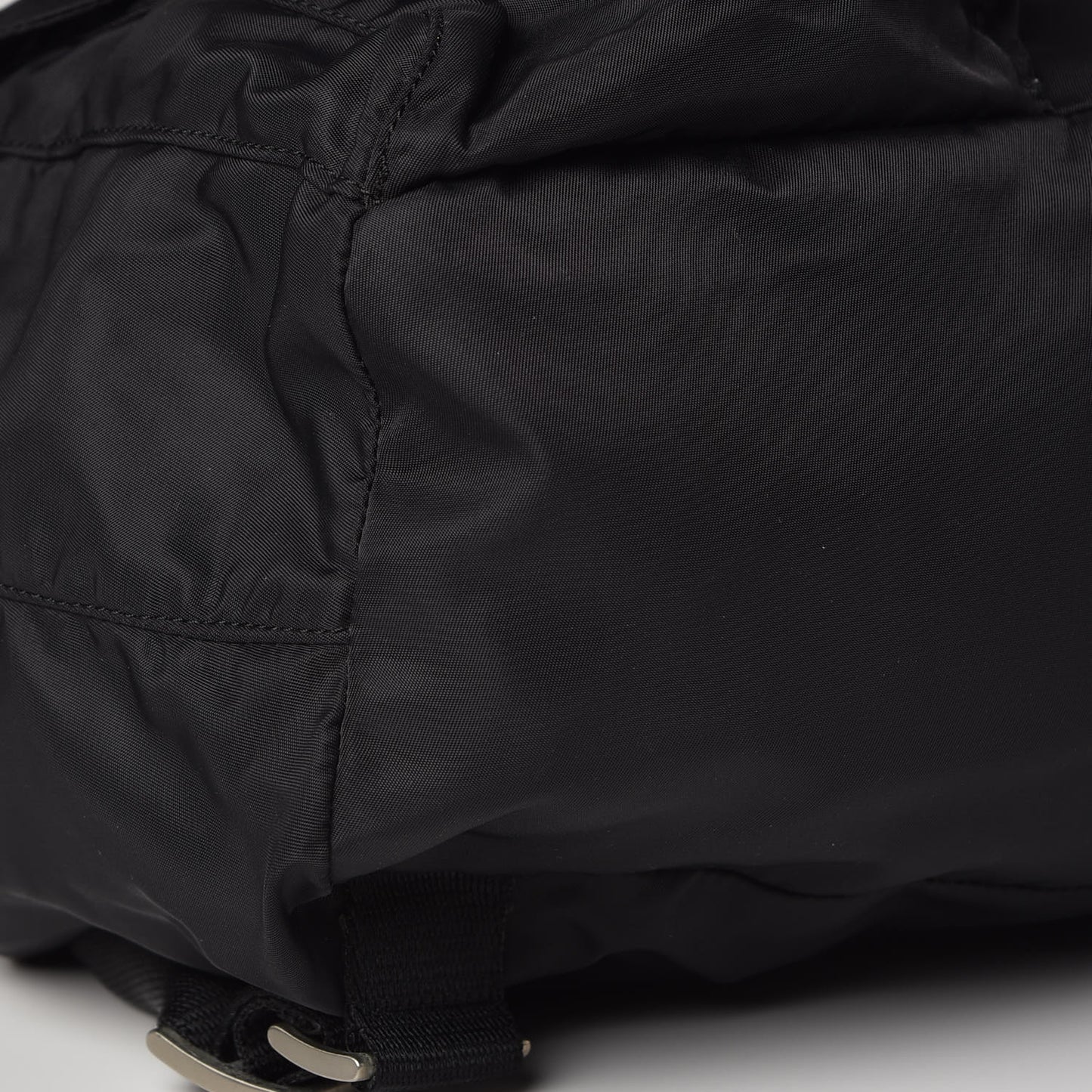 Nylon Vela Medium Backpack Black