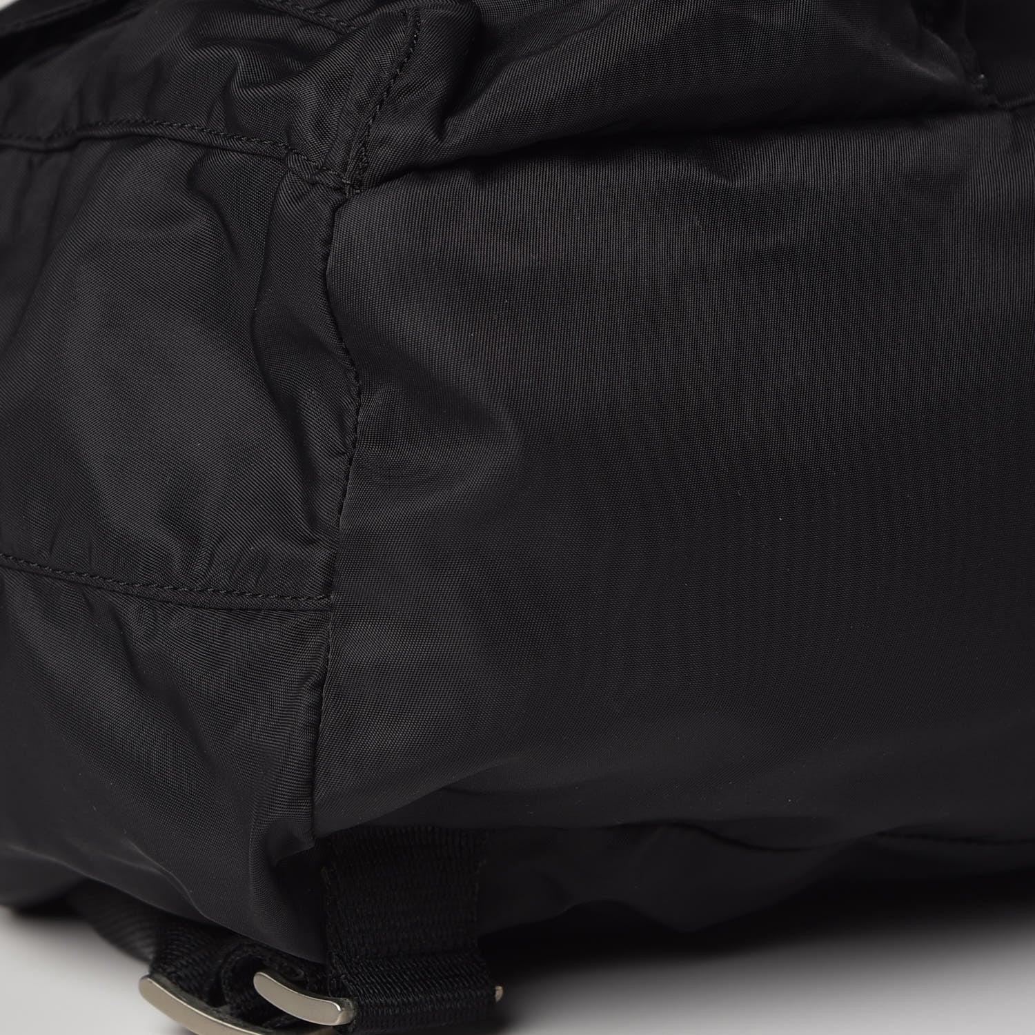 Prada Nylon Vela Medium Backpack Black 11 of 12