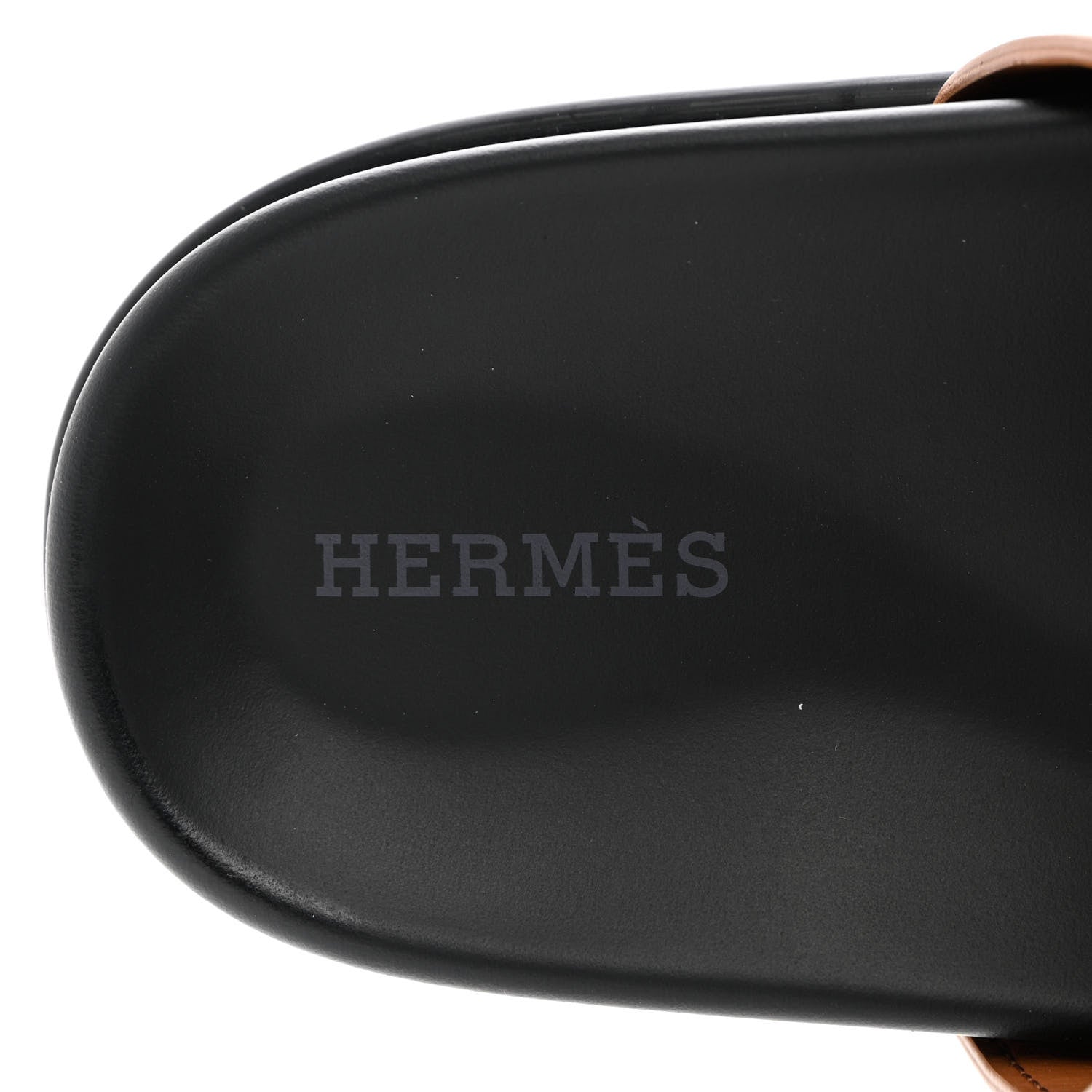 Hermes Epsom Womens Chypre Sandals 37 Natural 7 of 9