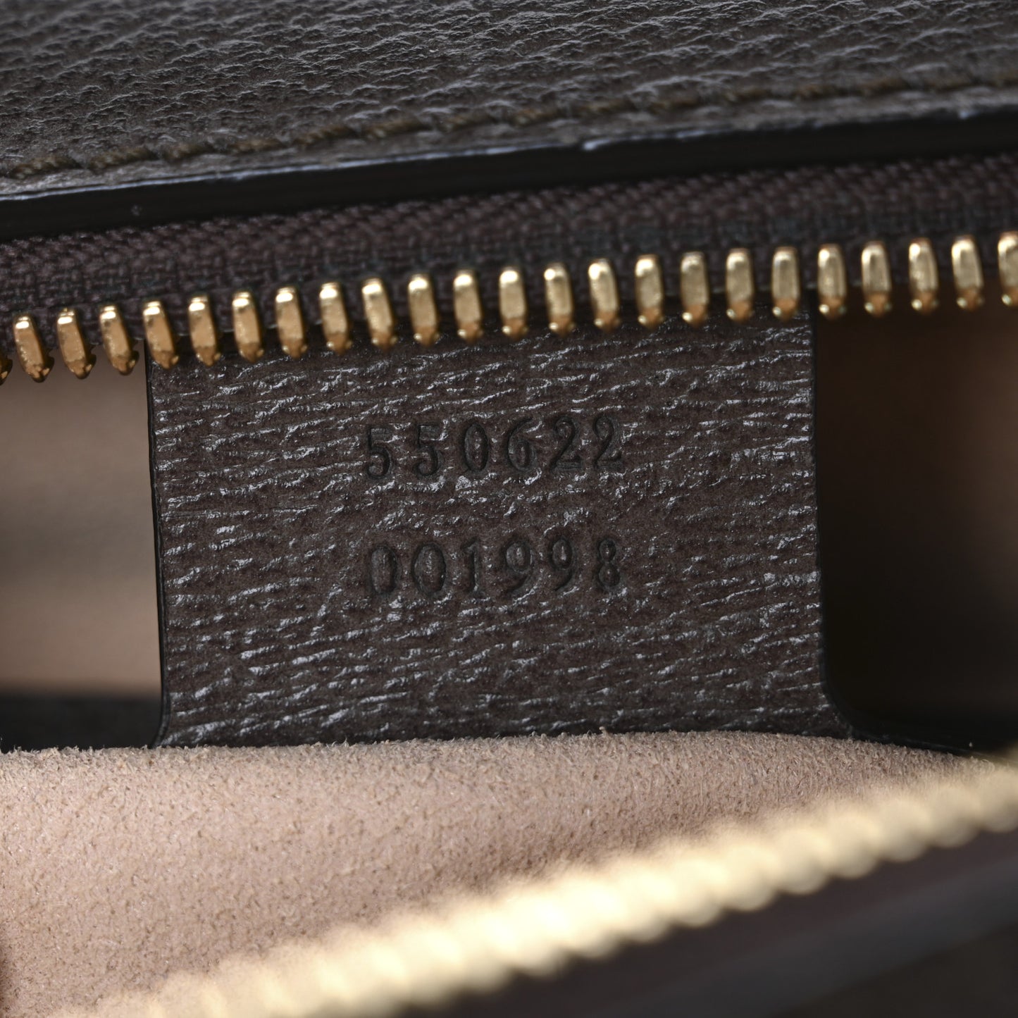 GG Supreme Monogram Web Small Ophidia Top Handle Shoulder Bag Brown