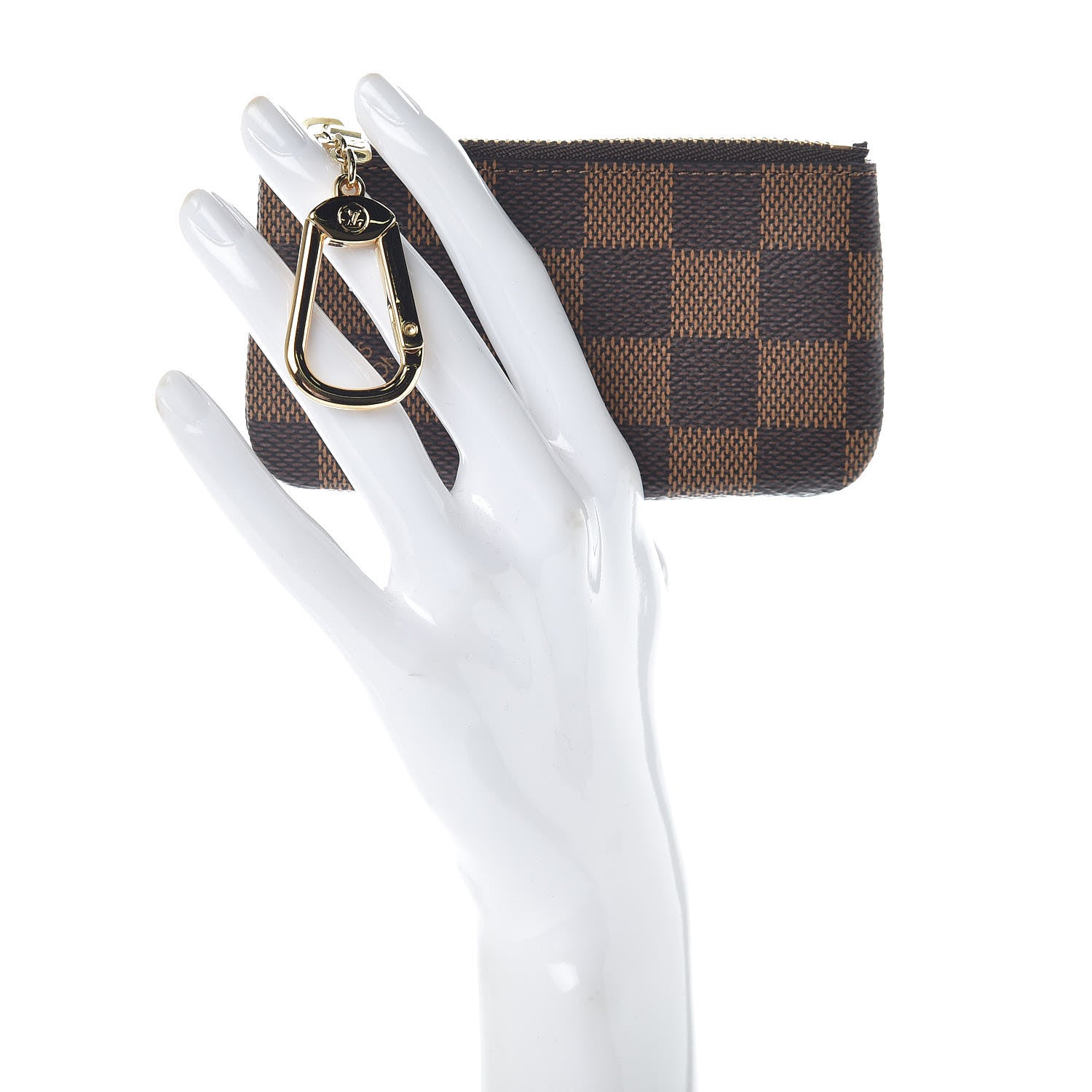 Louis Vuitton Damier Ebene Key Pouch 2 of 6