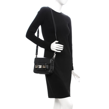 Proenza Schouler Calfskin PS11 Tiny Shoulder Bag Black 2 of 7