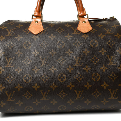 Louis Vuitton Monogram Speedy 30 9 of 11