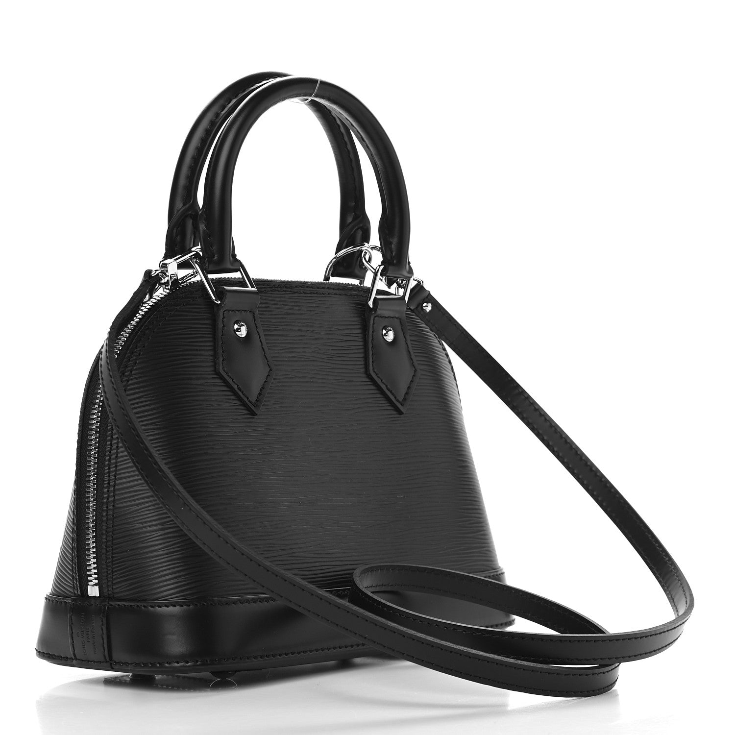 Louis Vuitton Epi Alma BB Black 3 of 8