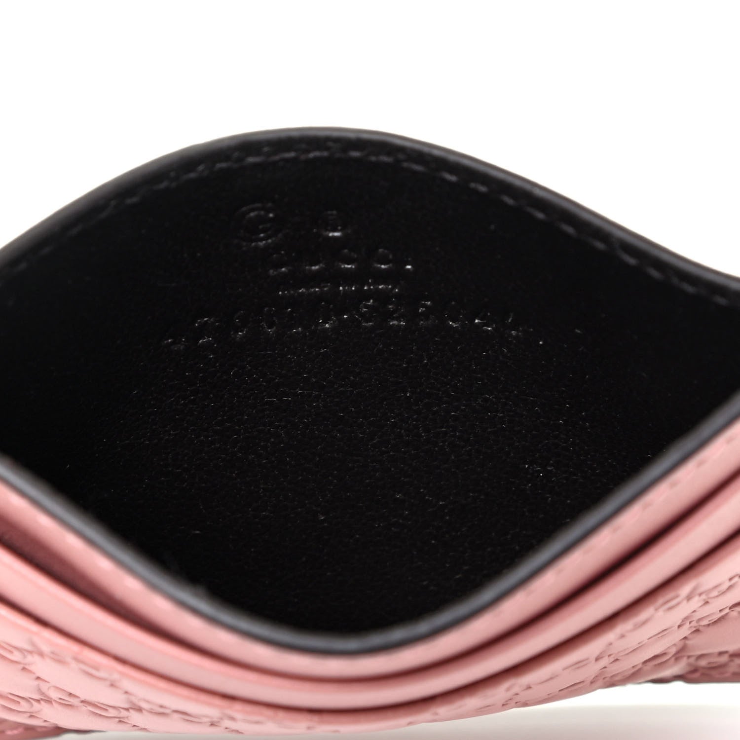 Gucci Microguccissima Card Holder Soft Pink 4 of 4