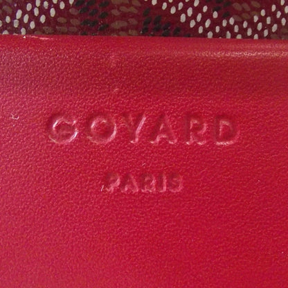 Goyard Goyardine Trolley MM Rolling Suitcase Red 8 of 10