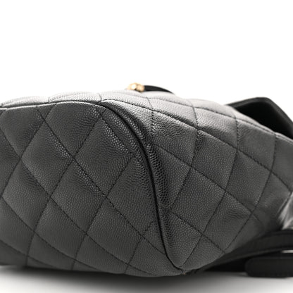 Chanel Caviar Quilted Mini Urban Spirit Backpack Black 10 of 11
