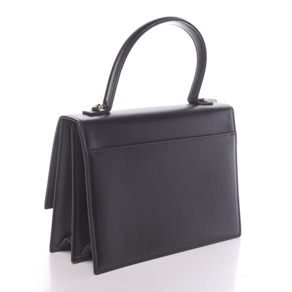 Balenciaga Box Calfskin Medium Sharp Top Handle Bag Black 3 of 9