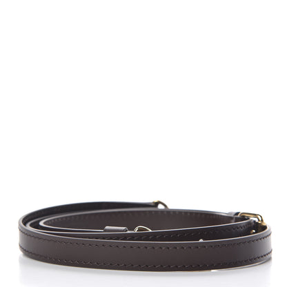 Louis Vuitton Calfskin 16mm Adjustable Shoulder Strap Brown 2 of 2