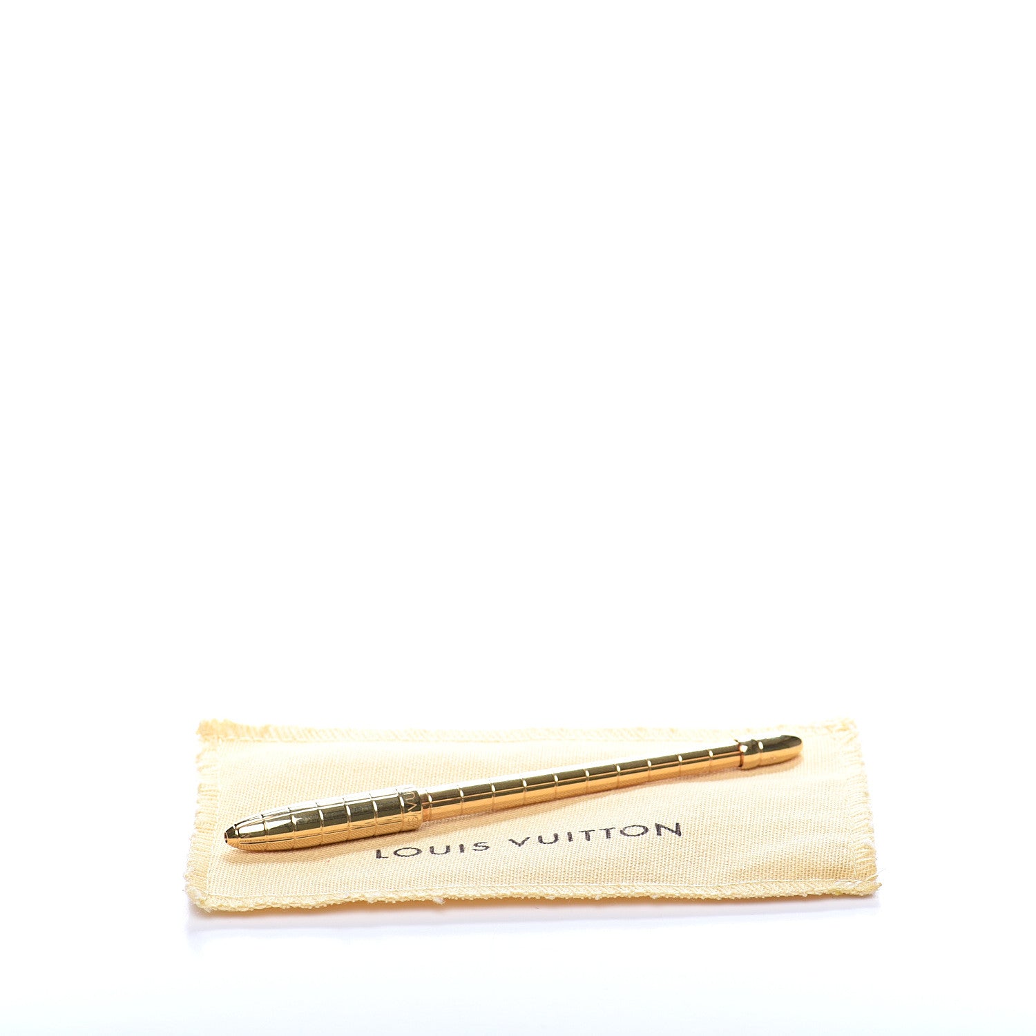 Louis Vuitton Agenda Ballpoint Pen Gold 5 of 5