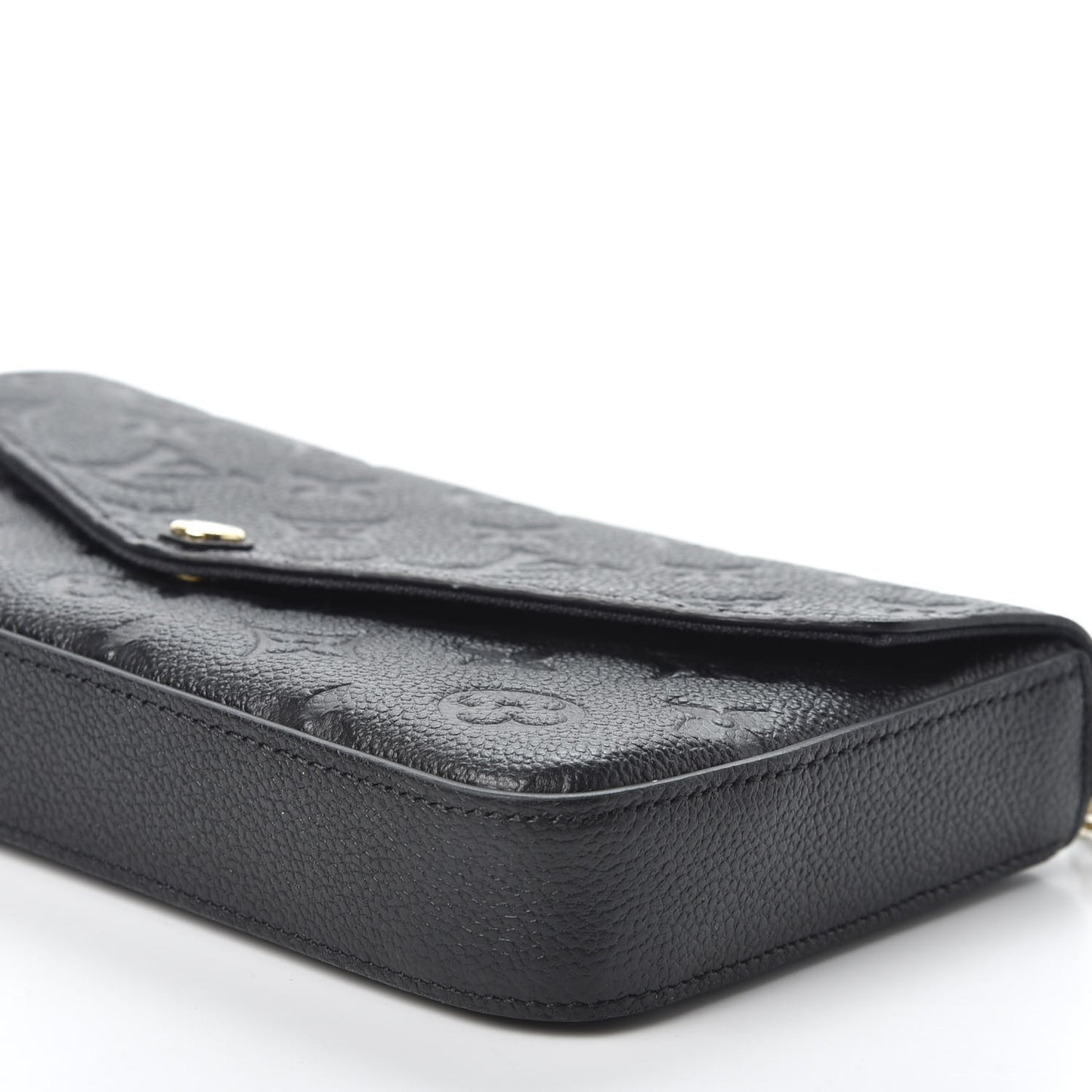 Empreinte Pochette Felicie Chain Wallet Black