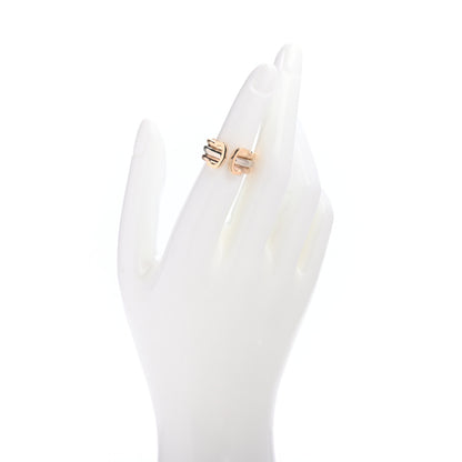 Cartier 18K Pink Yellow White Gold 8mm C De Cartier Ring 49 4.75 2 of 5