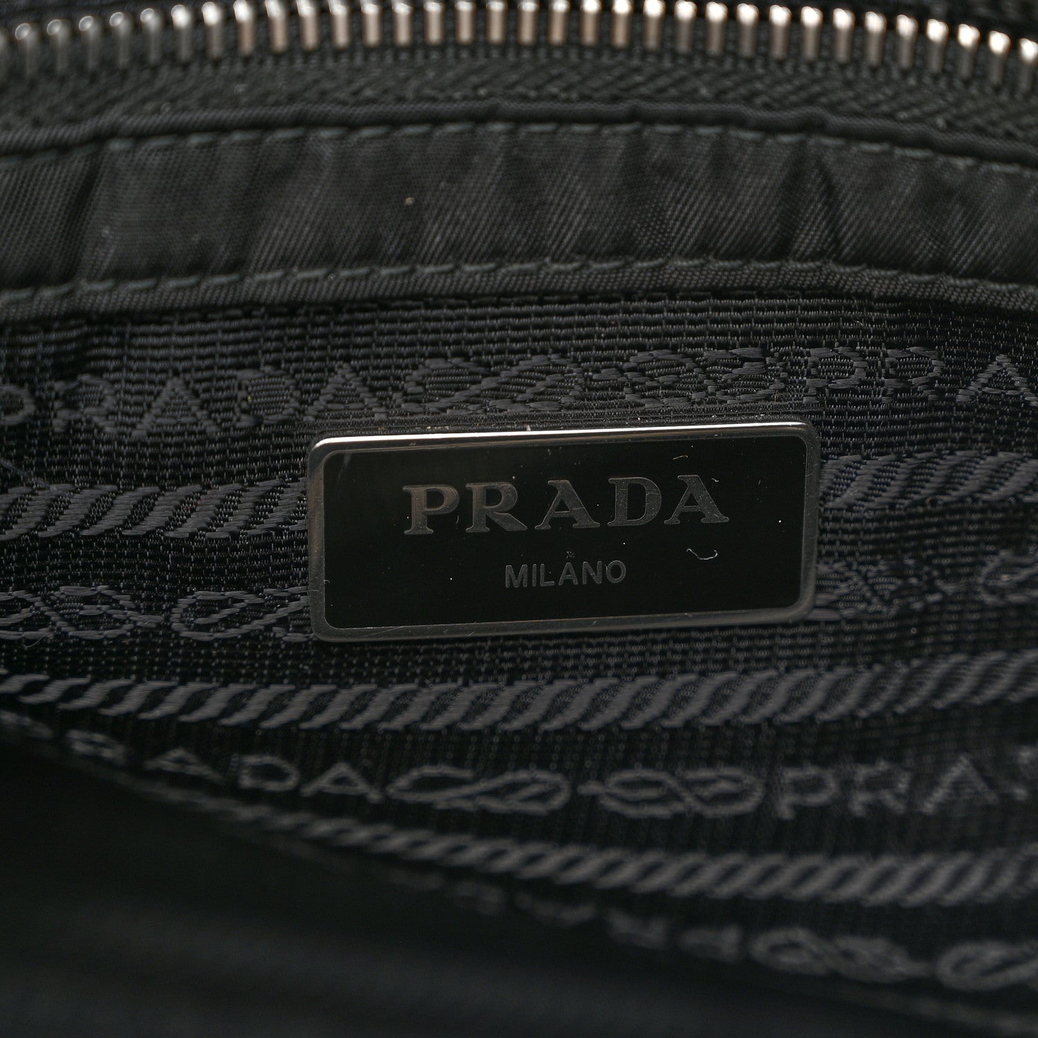 Prada Nylon Tessuto Impuntu Quilted Tote Black 6 of 10