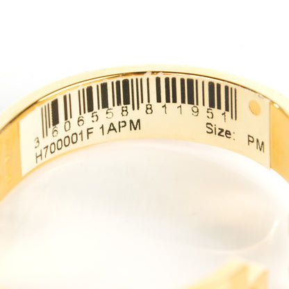 Hermes Enamel Narrow Clic Clac H Bracelet PM Bleu Intense 5 of 5