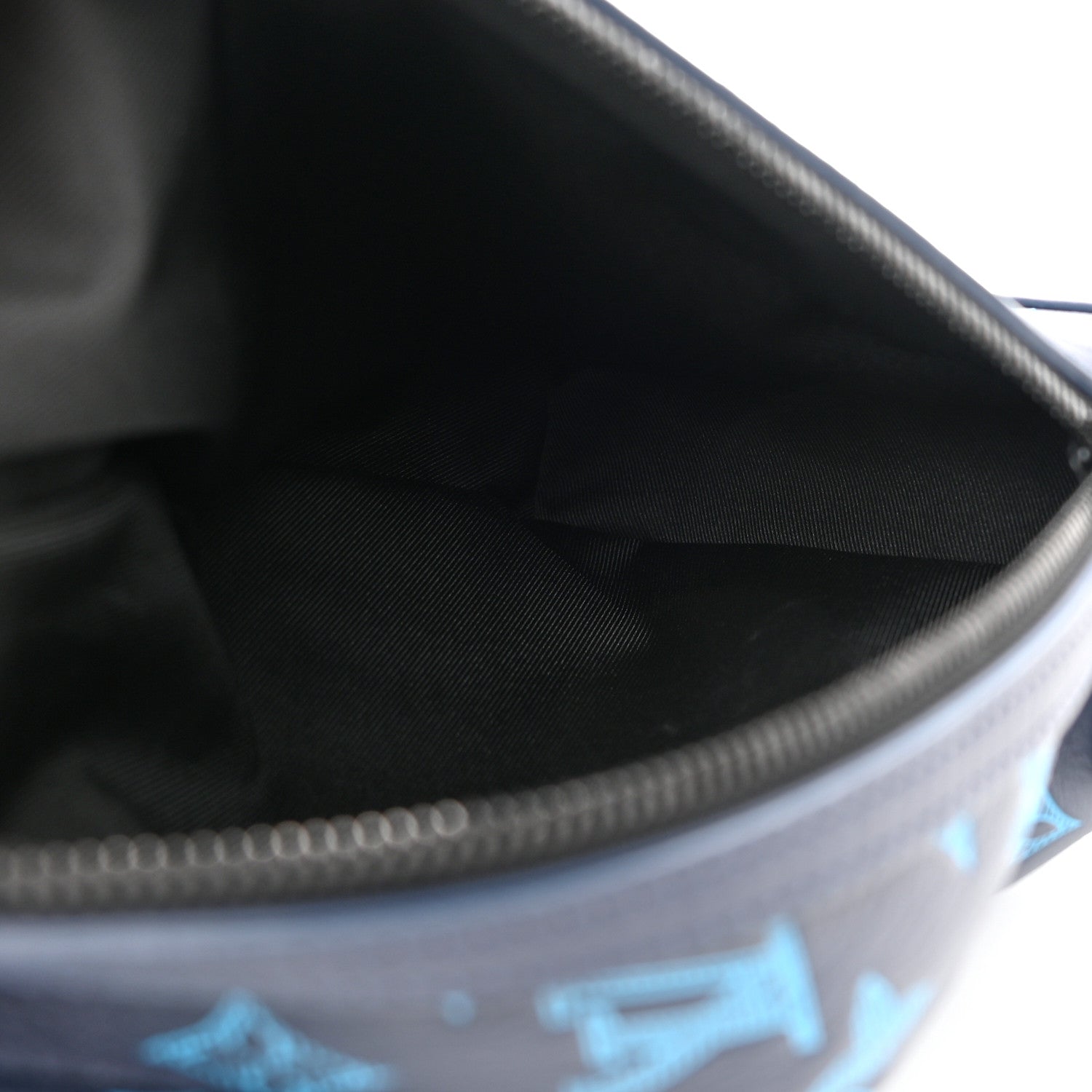 Louis Vuitton Monogram Shadow Duo Slingbag Navy River Blue 5 of 12