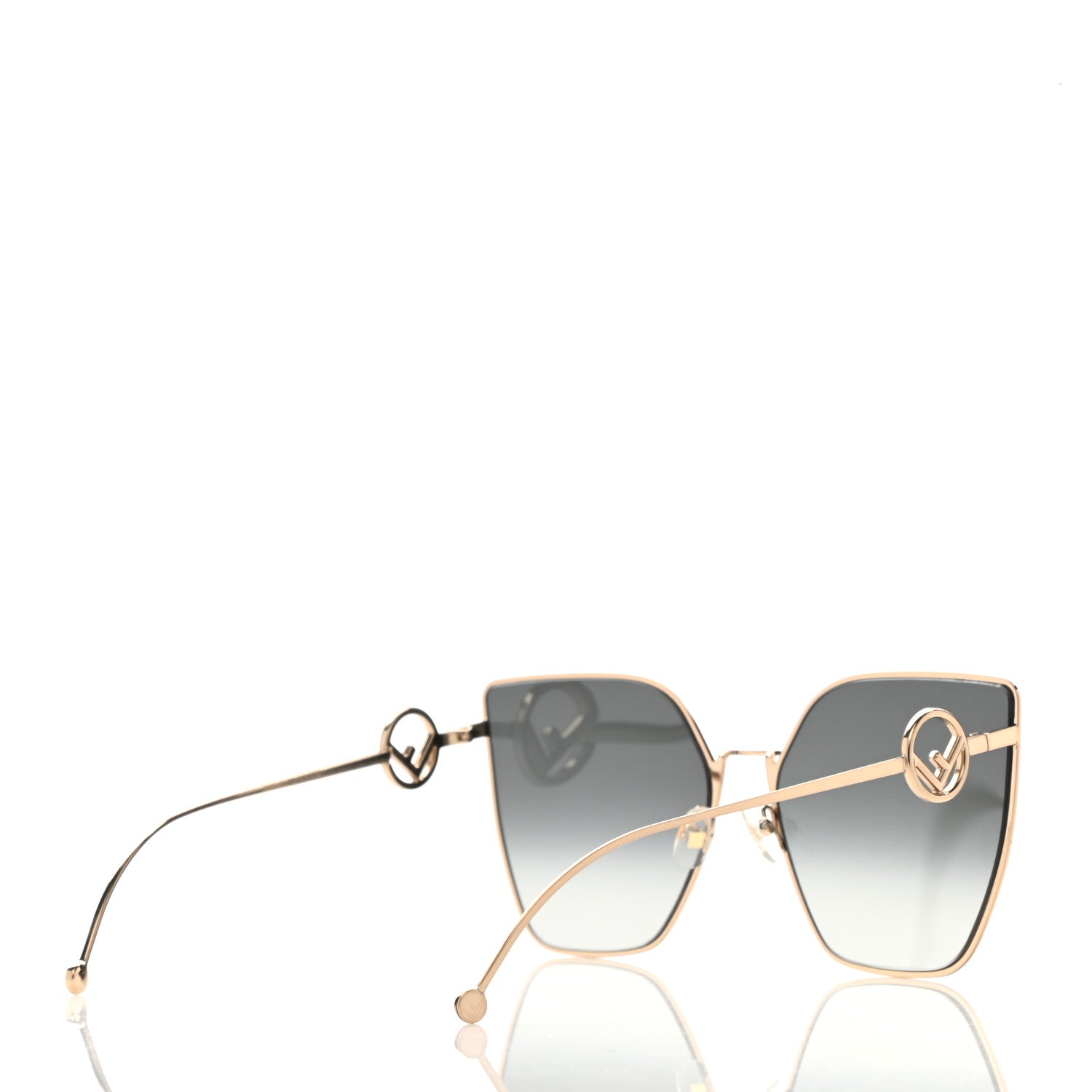 Fendi Metal F is Fendi Sunglasses FF 0323/S Gold 4 of 8