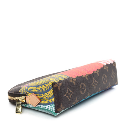 Louis Vuitton LV X YK Monogram Printed Kusama Pumpkin Cosmetic Pouch 4 of 8