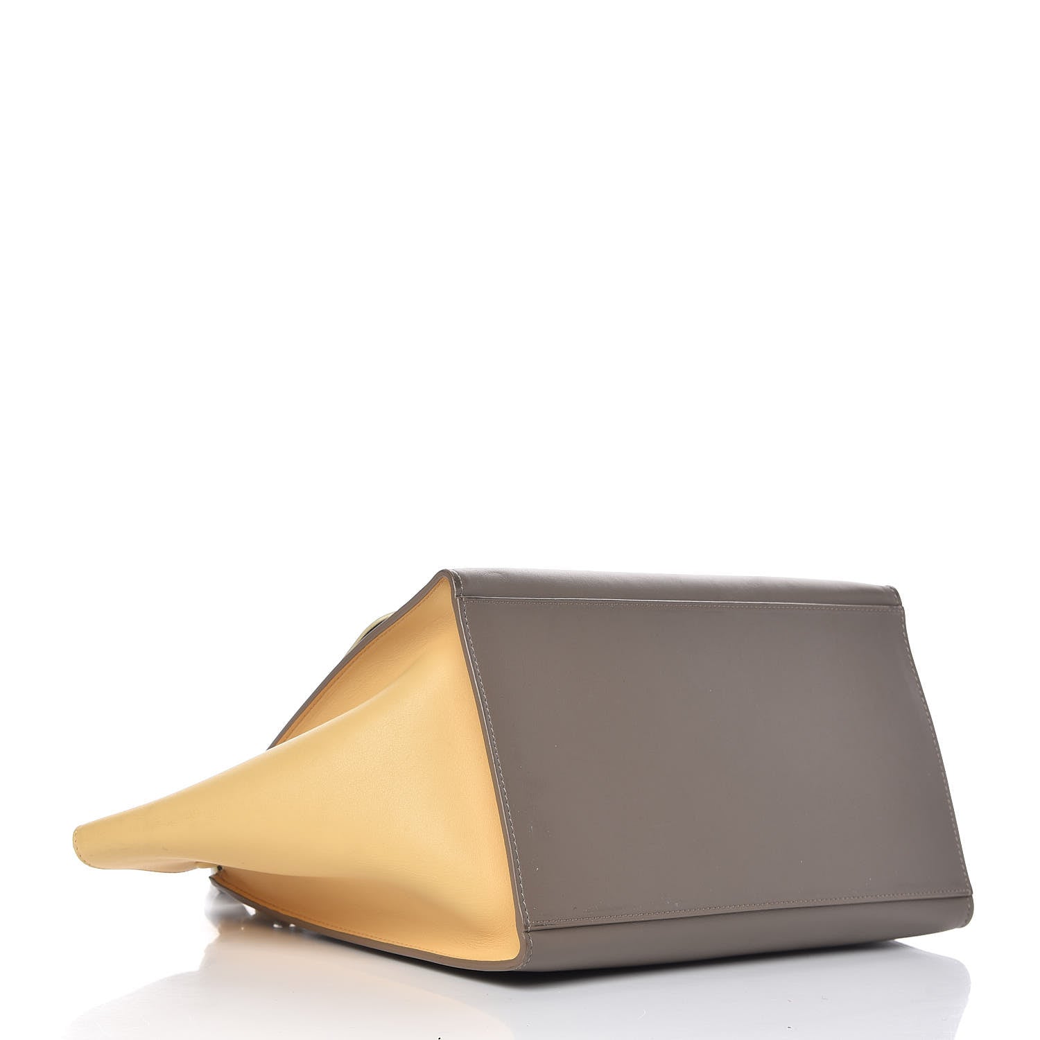 Celine Smooth Calfskin Medium Tri-Color Trapeze Butter 4 of 13