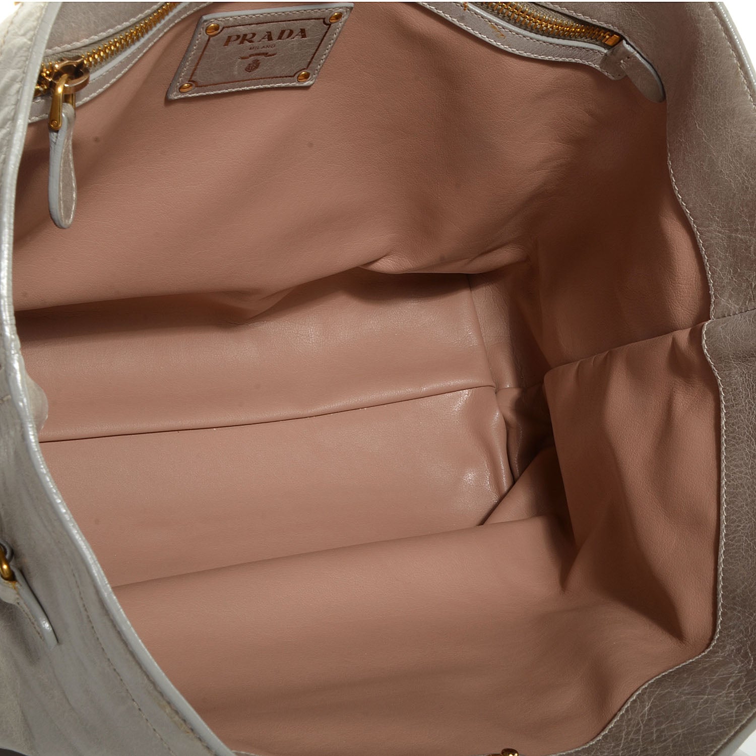Prada Vitello Shine Tote Nube 11 of 12