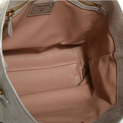 Prada Vitello Shine Tote Nube 11 of 12