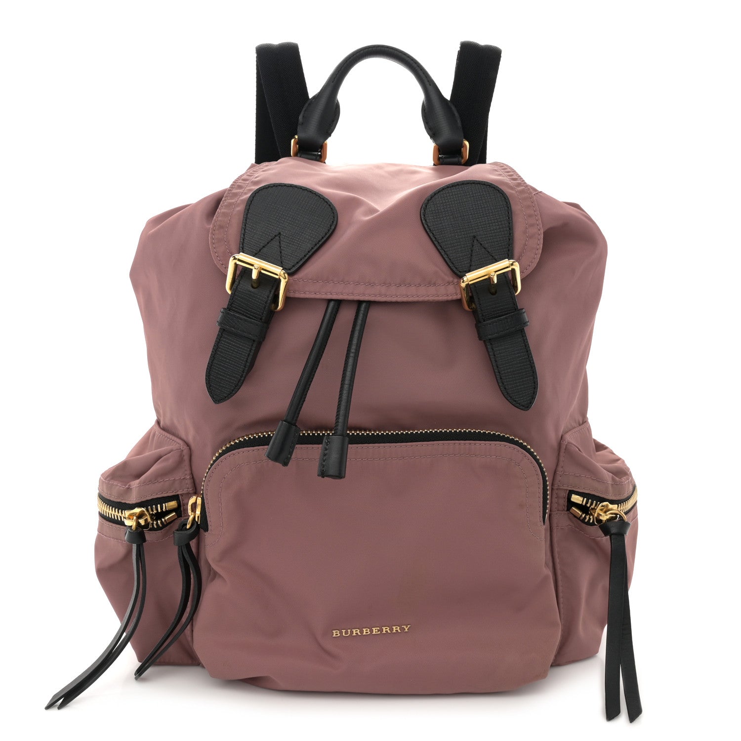 Burberry Nylon Medium Rucksack Backpack Mauve Pink 1 of 13