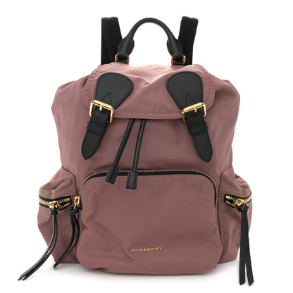 Burberry Nylon Medium Rucksack Backpack Mauve Pink 1 of 13