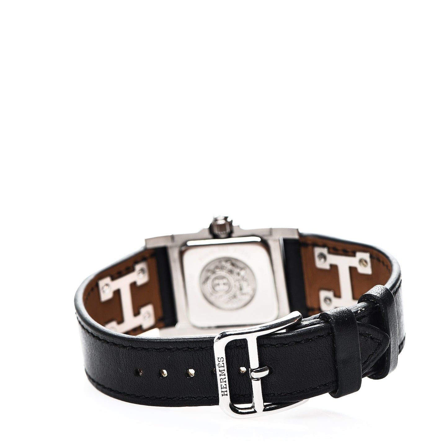 Stainless Steel Epsom 23mm Medor Quartz Watch Noir