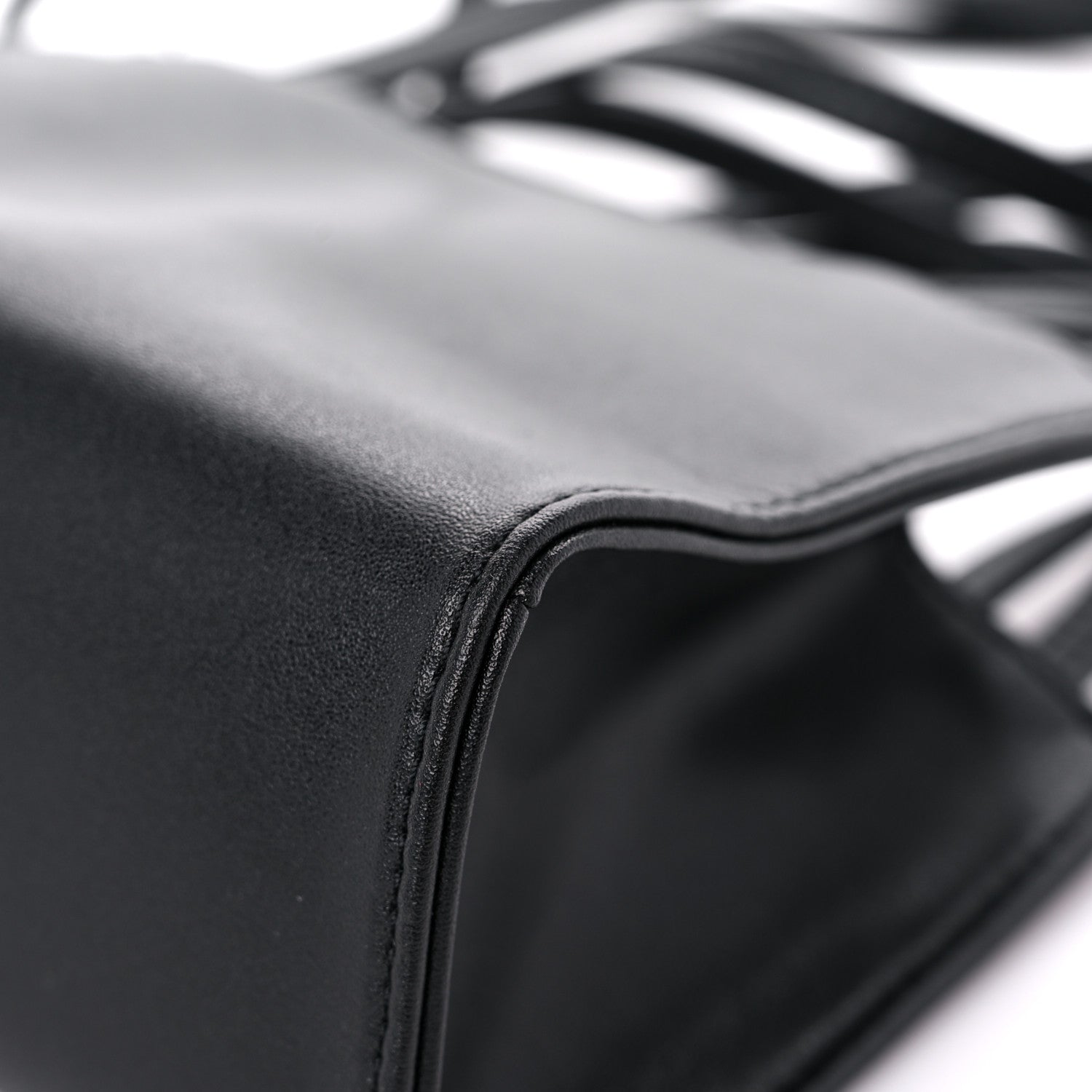 Telfar Vegan Leather Small Shopping Bag Black 11 of 14