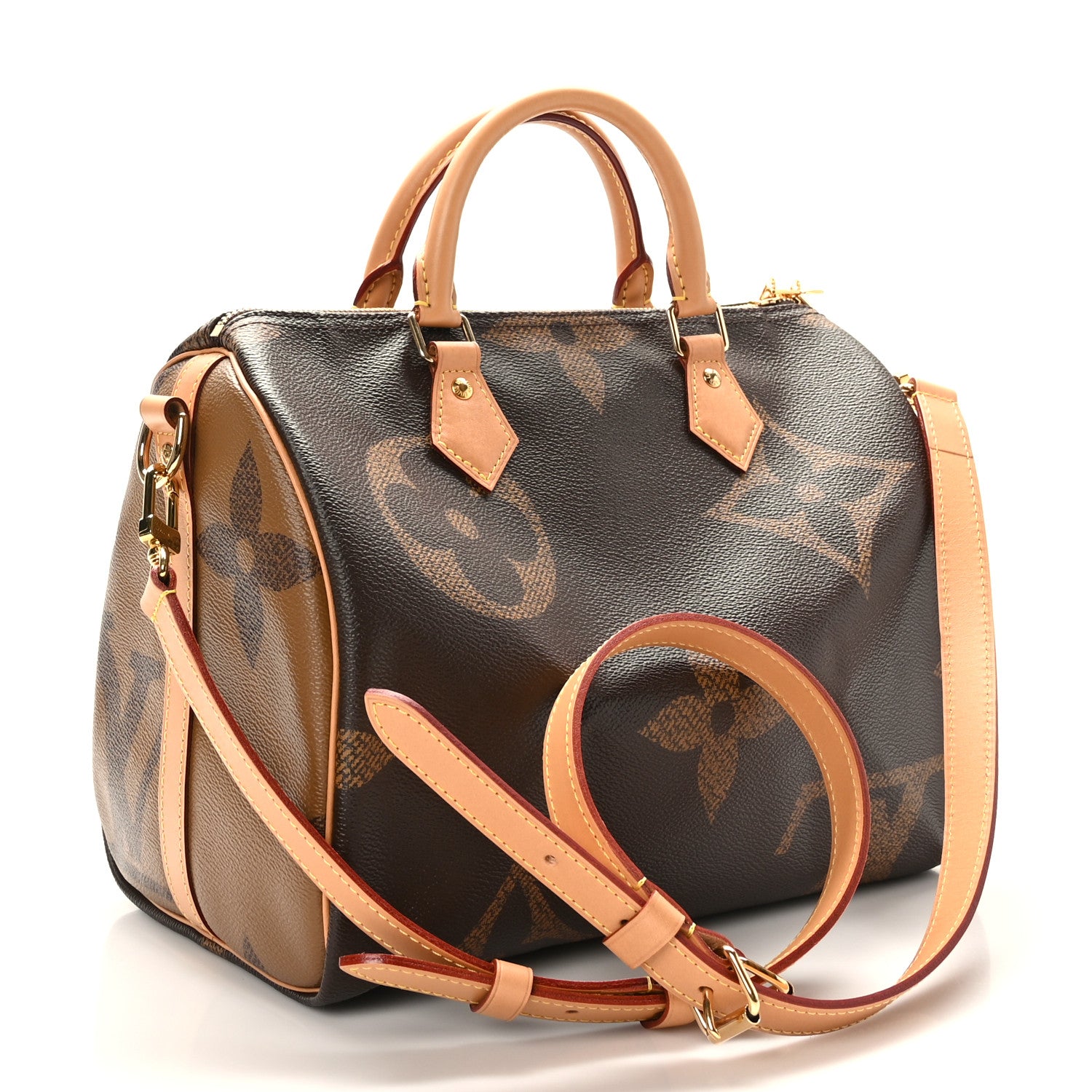 Louis Vuitton Reverse Monogram Giant Speedy Bandouliere 30 3 of 11