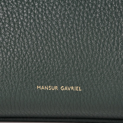 Mansur Gavriel Tumble Calfskin Mini Sun Bag Moss 7 of 12