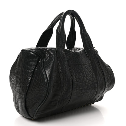 Alexander Wang Pebbled Lambskin Rockie Antique Brass Hardware 3 of 9