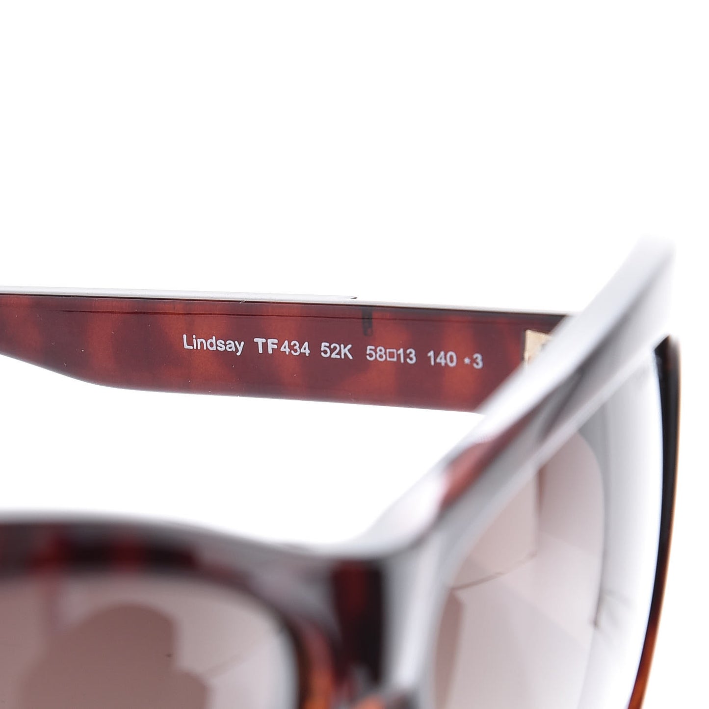 Lindsey Cat Eye TF434 Sunglasses Tortoise