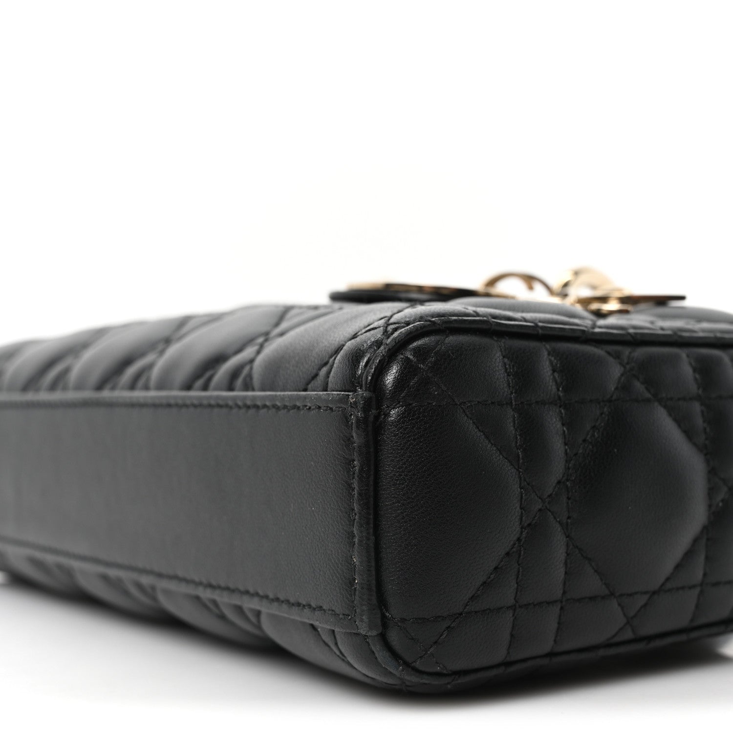 Christian Dior Lambskin Cannage Small Lady D-Joy Black 9 of 9