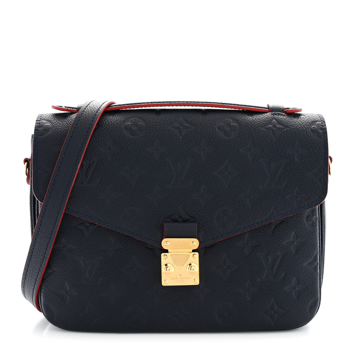 Louis Vuitton Empreinte Pochette Metis  Marine Rouge 1 of 10