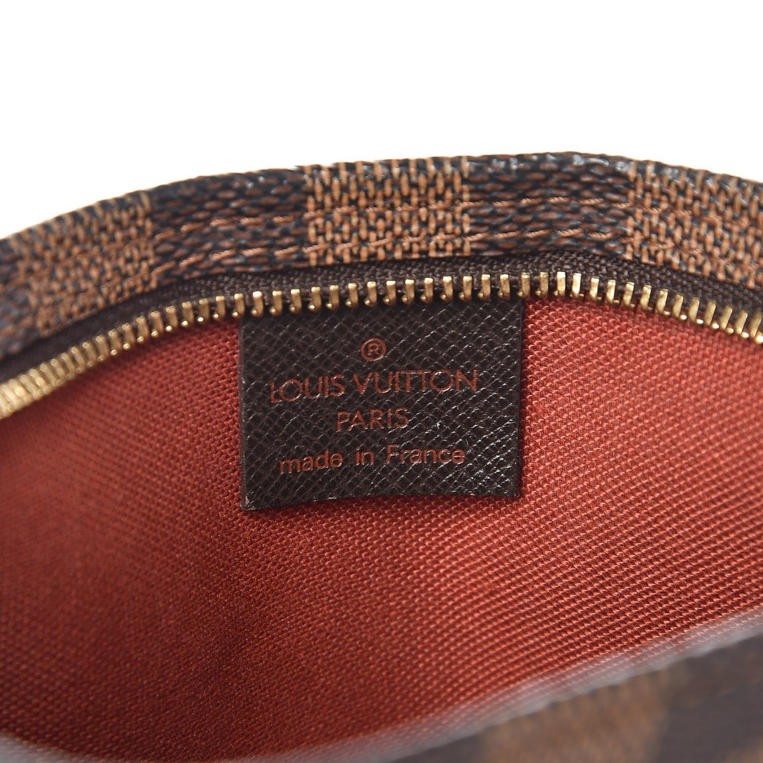 Louis Vuitton Damier Ebene Trousse Make Up Bag Pochette 6 of 11