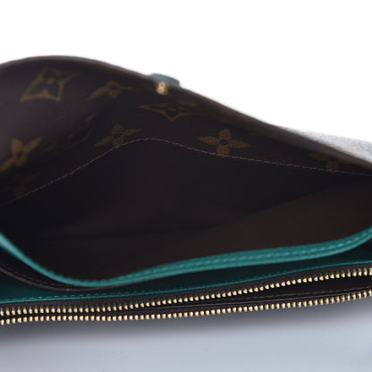 Louis Vuitton Monogram Emilie Wallet Vert 6 of 11