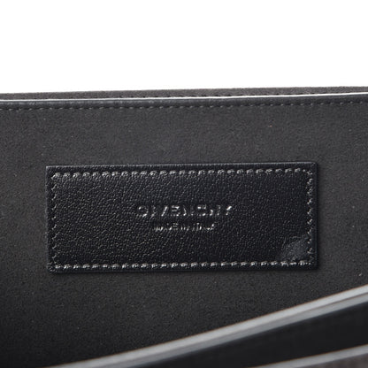 Givenchy Calfskin Suede Medium GV3 Flap Black 6 of 7
