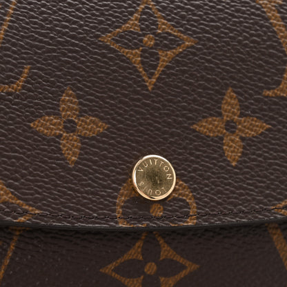 Louis Vuitton Monogram Emilie Wallet Fuchsia 9 of 11
